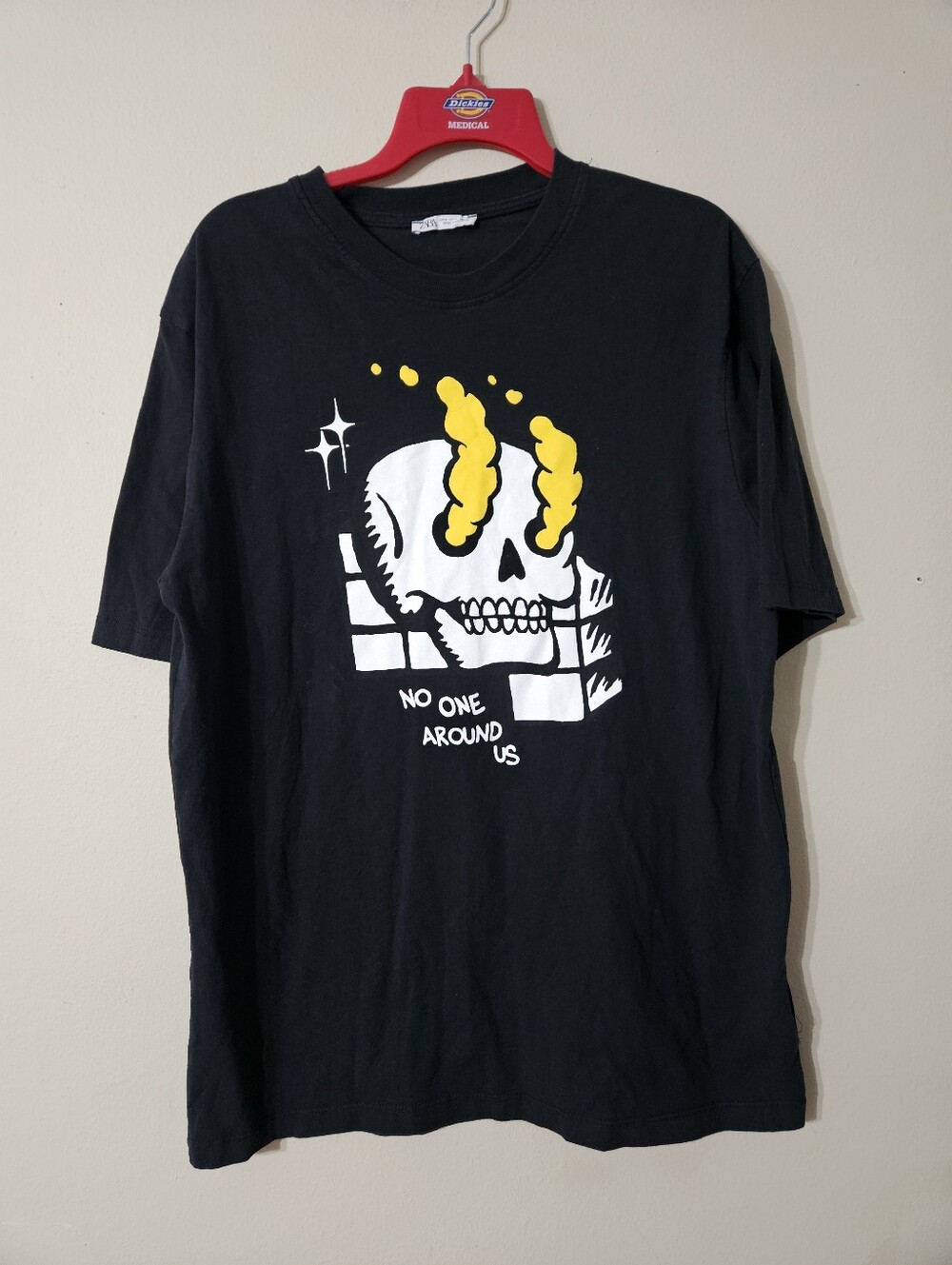 Zara Skull Tshirt Large